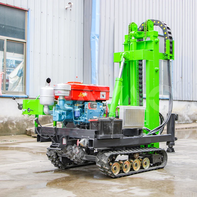 HUAYAO hydraulic photovoltaic micropile pile driver drill machine for rock