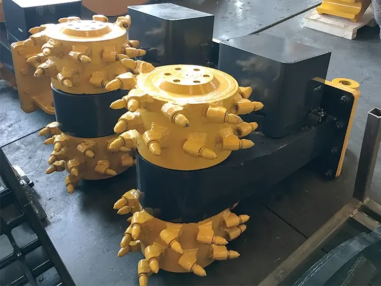 Tunnel 360 degree rotary milling machine horizontal milling machine for 2 -30 tons excavator
