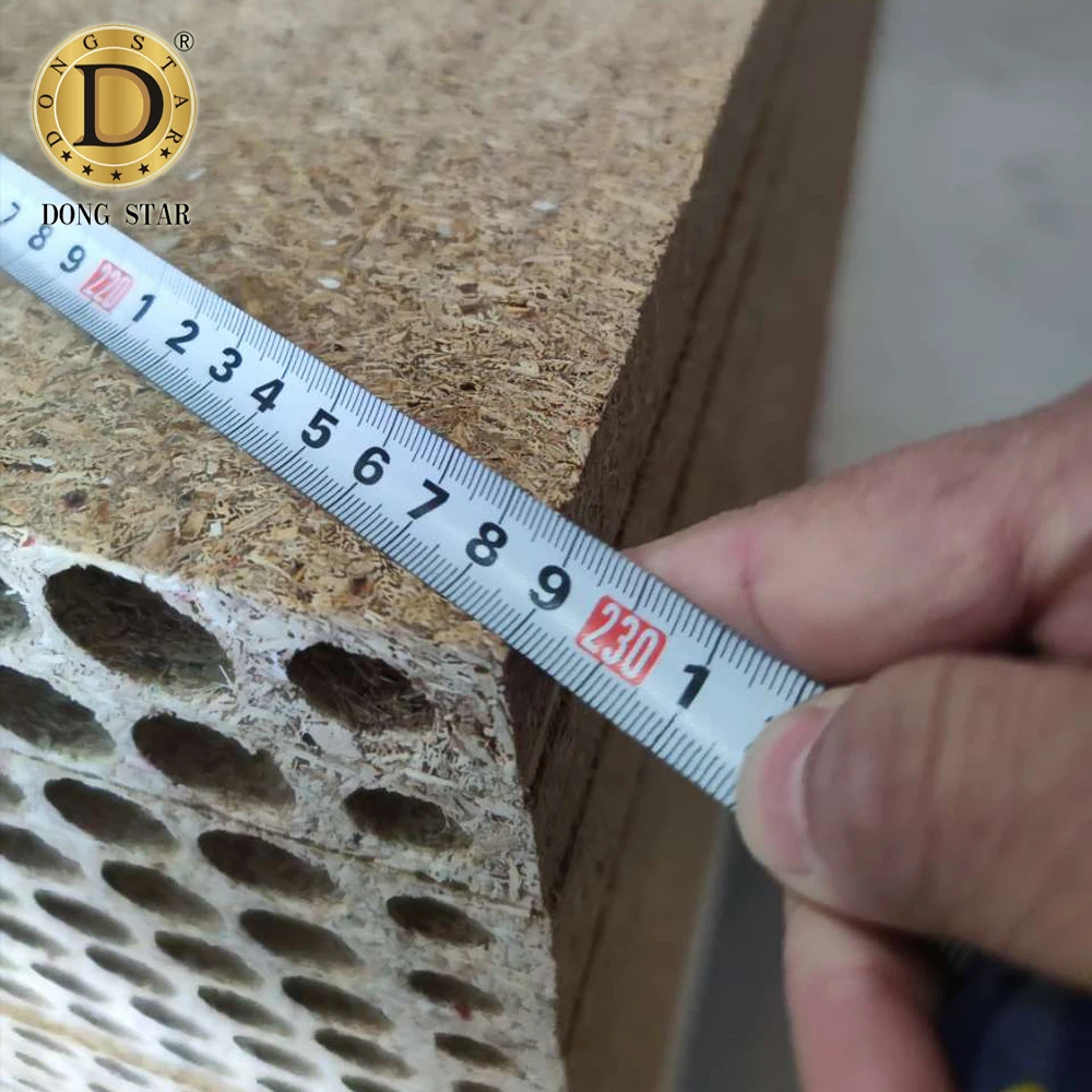 Best price factory direct sale Different size Hollow Particle Board Tubular Chipboard for Door Core