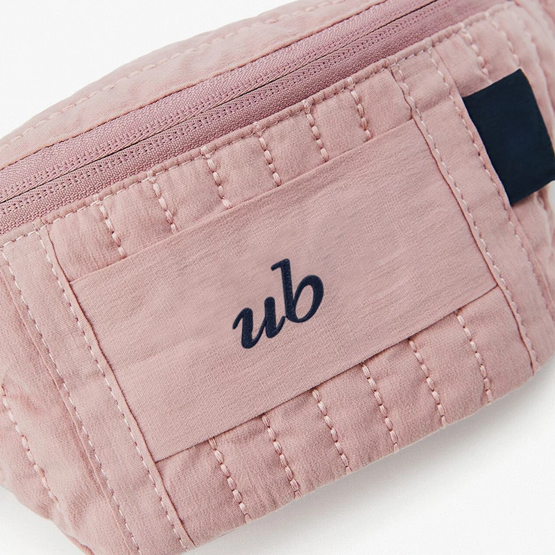 High Quality Cute Custom Logo Waist Bag Pink Fanny Pack