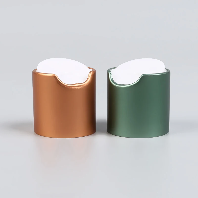 Top quality exclusive special treatment  aluminium disc cap factory price direct sale plastic 24/410 disc top cap