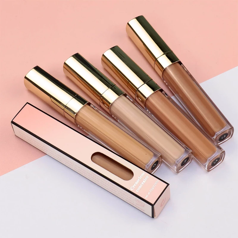 Free Sample Custom Logo Private Label Long Lasting Matte Makeup Full Coverage Liquid High Definition HD Pro Concealer (new)