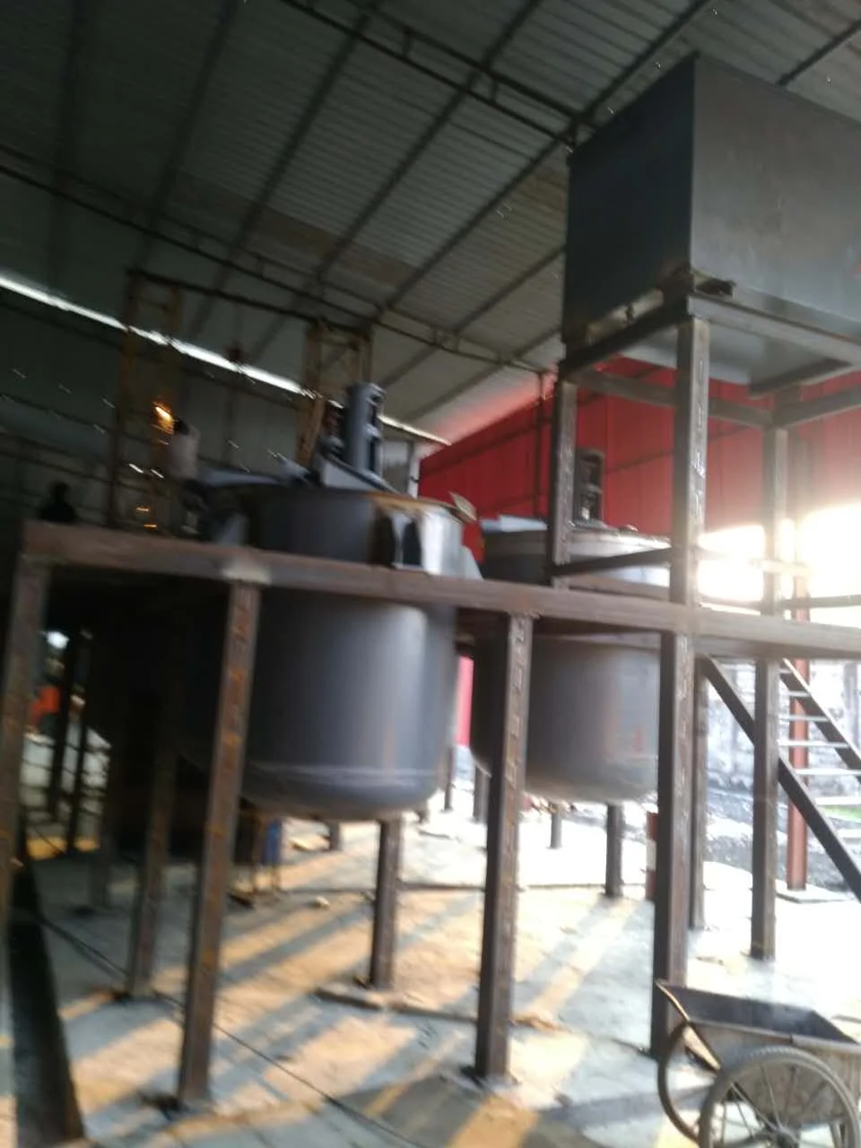 oil saponification production line for toilet soap production