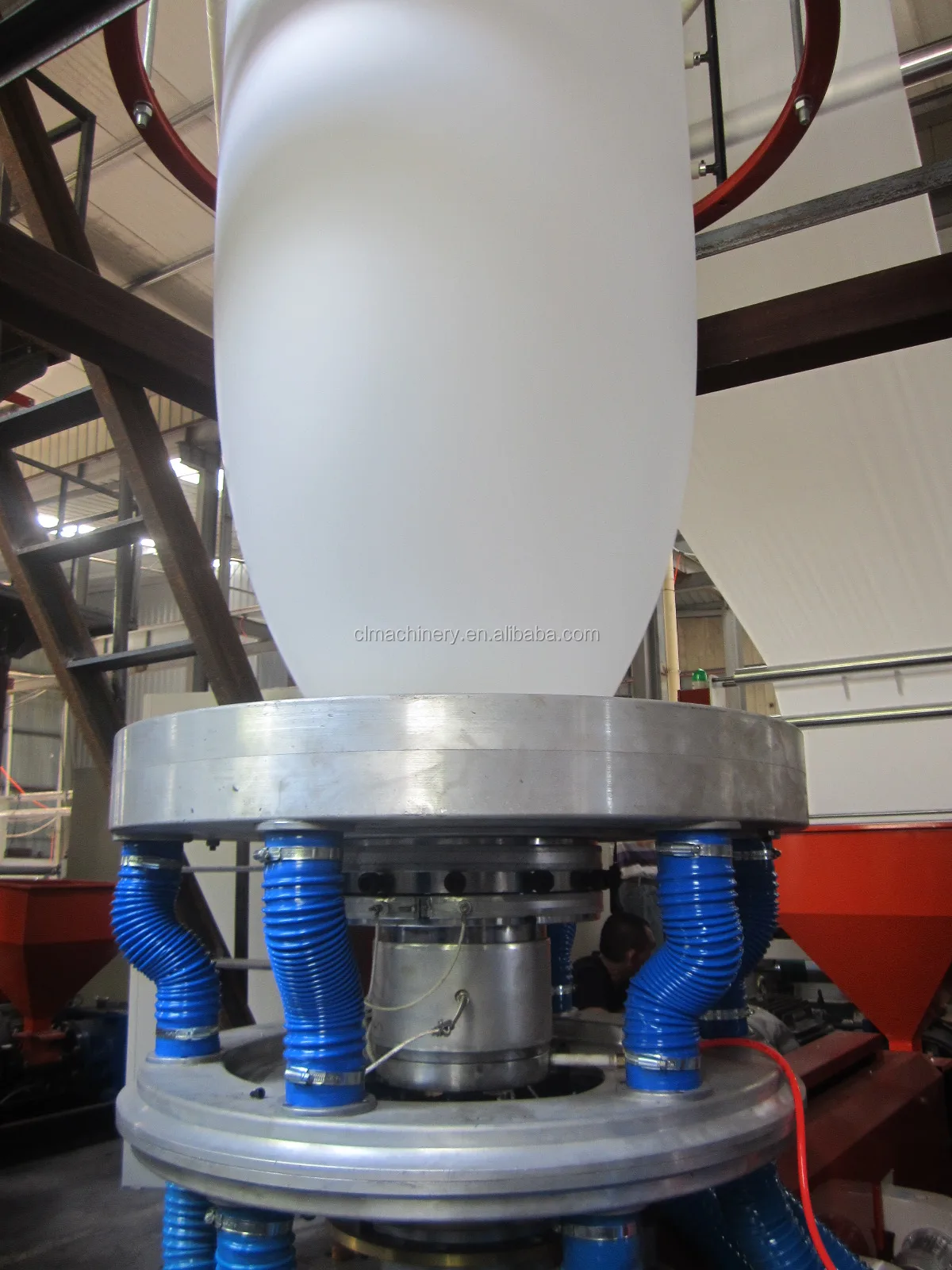 Биоразлагаемый кукурузный крахмал фильм удар экструдер