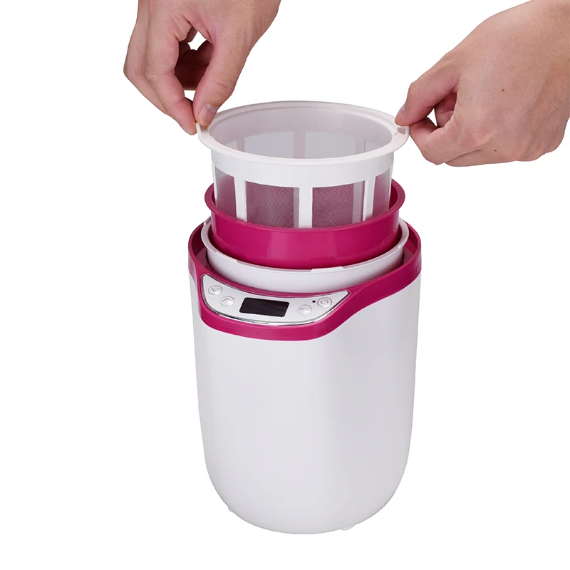 automatic electric yogurt maker frozen yogurt maker ice cream machine 1.8L yogurt maker home