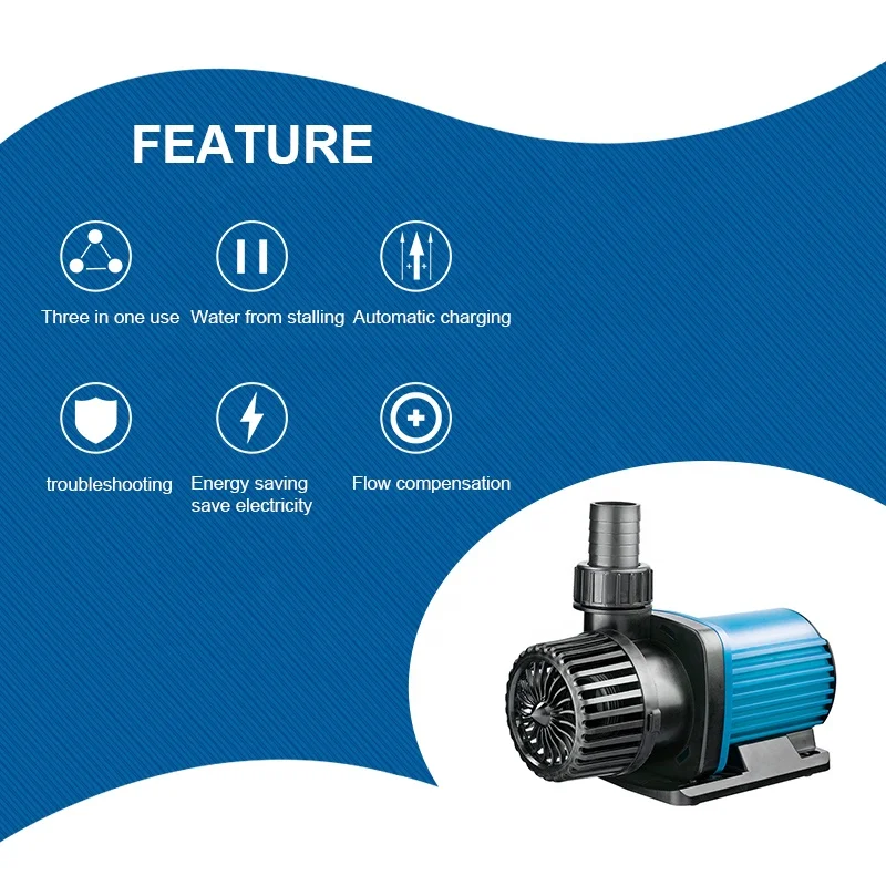 Frequency Water Pump for fish tank Amphibious Variable BPL-12000