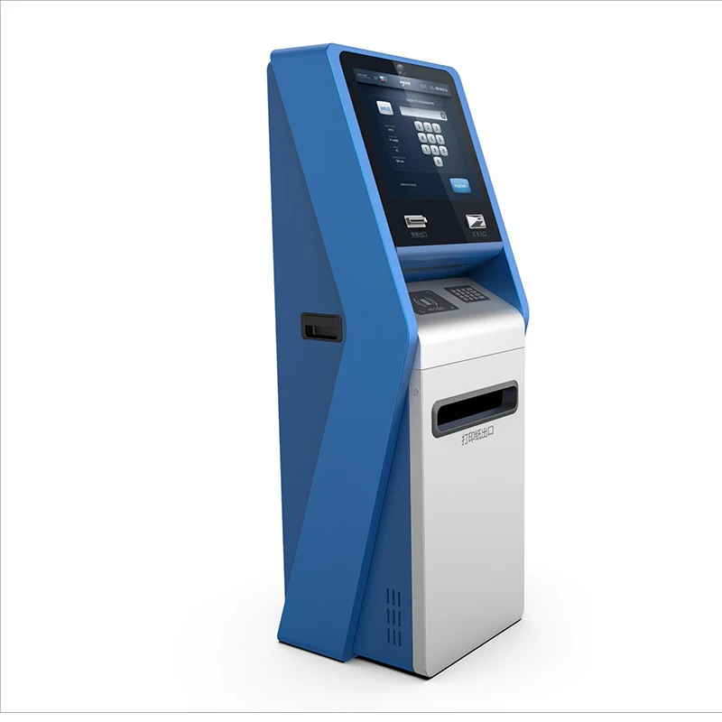 Customized windows /android system ticket printing kiosk self service agencies documents file print kiosk