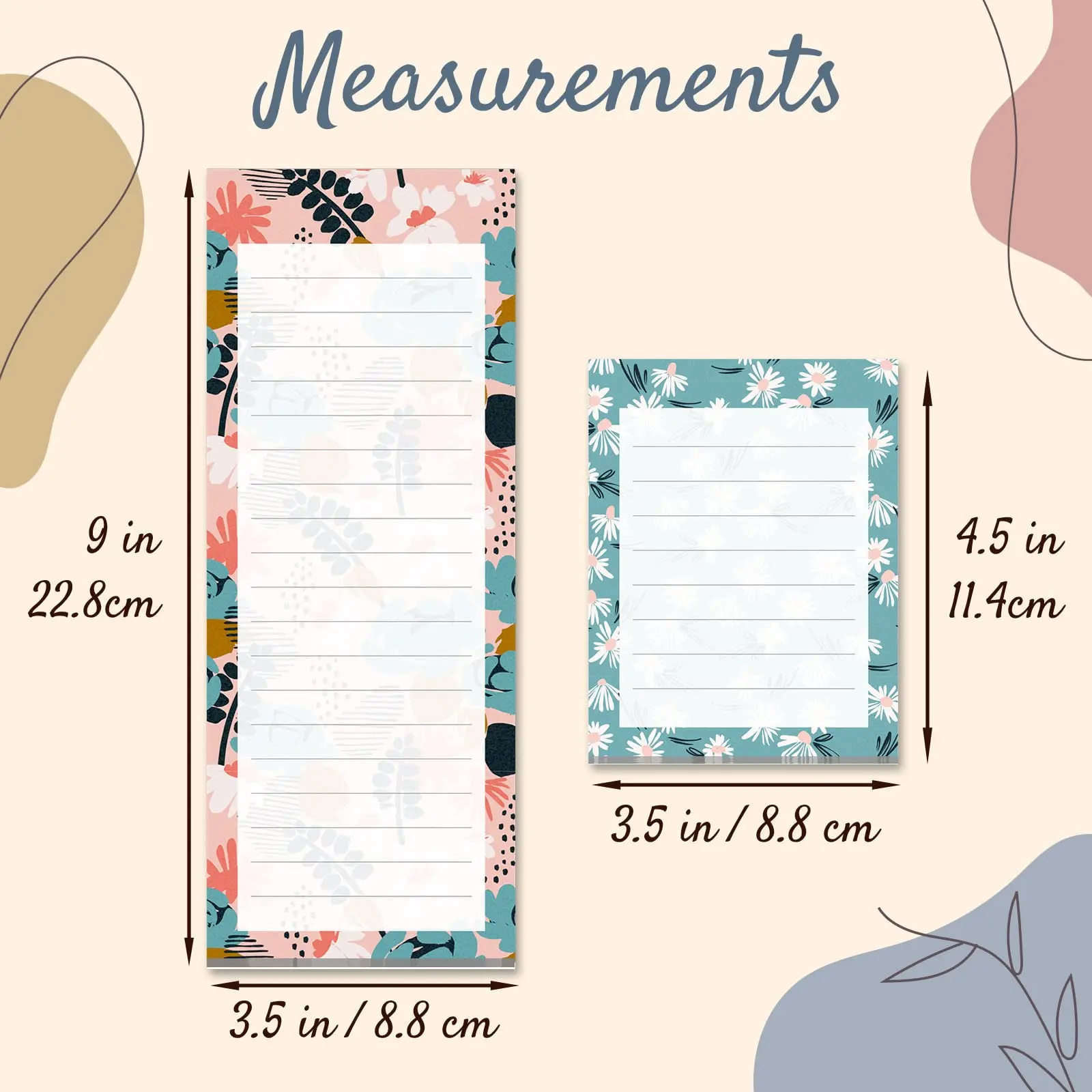 Customize Funny Office School Kids Gifts Shopping Lists Fun Memo Note Pad for Fridge Grocery List Magnetic Notepad