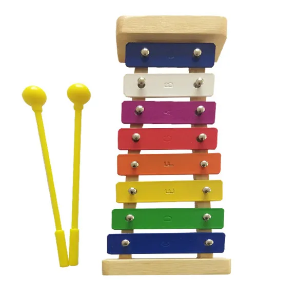 Xylophone for Kids and Toddlers with Harmonica Wooden Musical Instrument for Baby Boys and Girls Best for Birthday