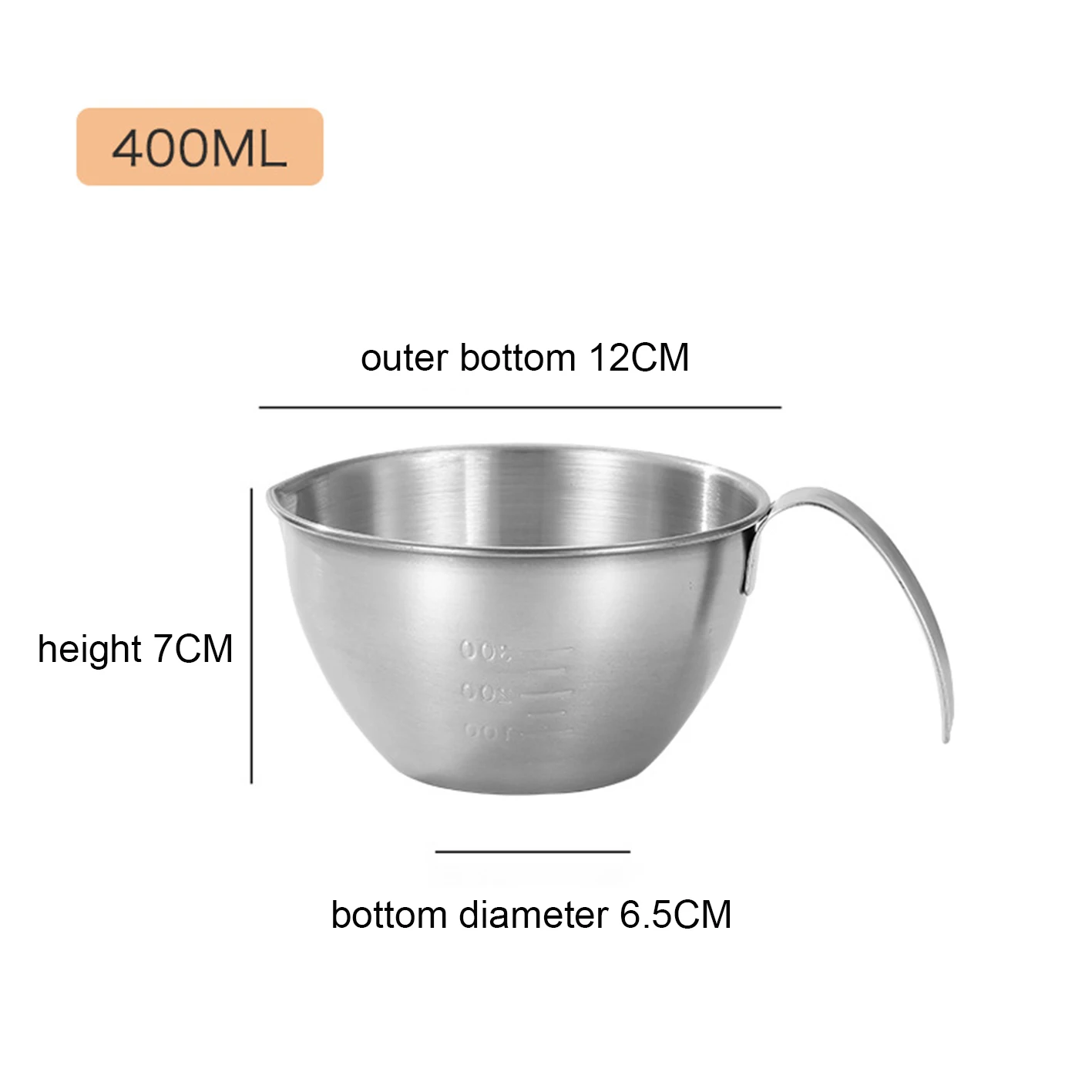 The Salad Bowl smartly designed pouring spout allows for easy and controlled pouring minimizing spills and mess