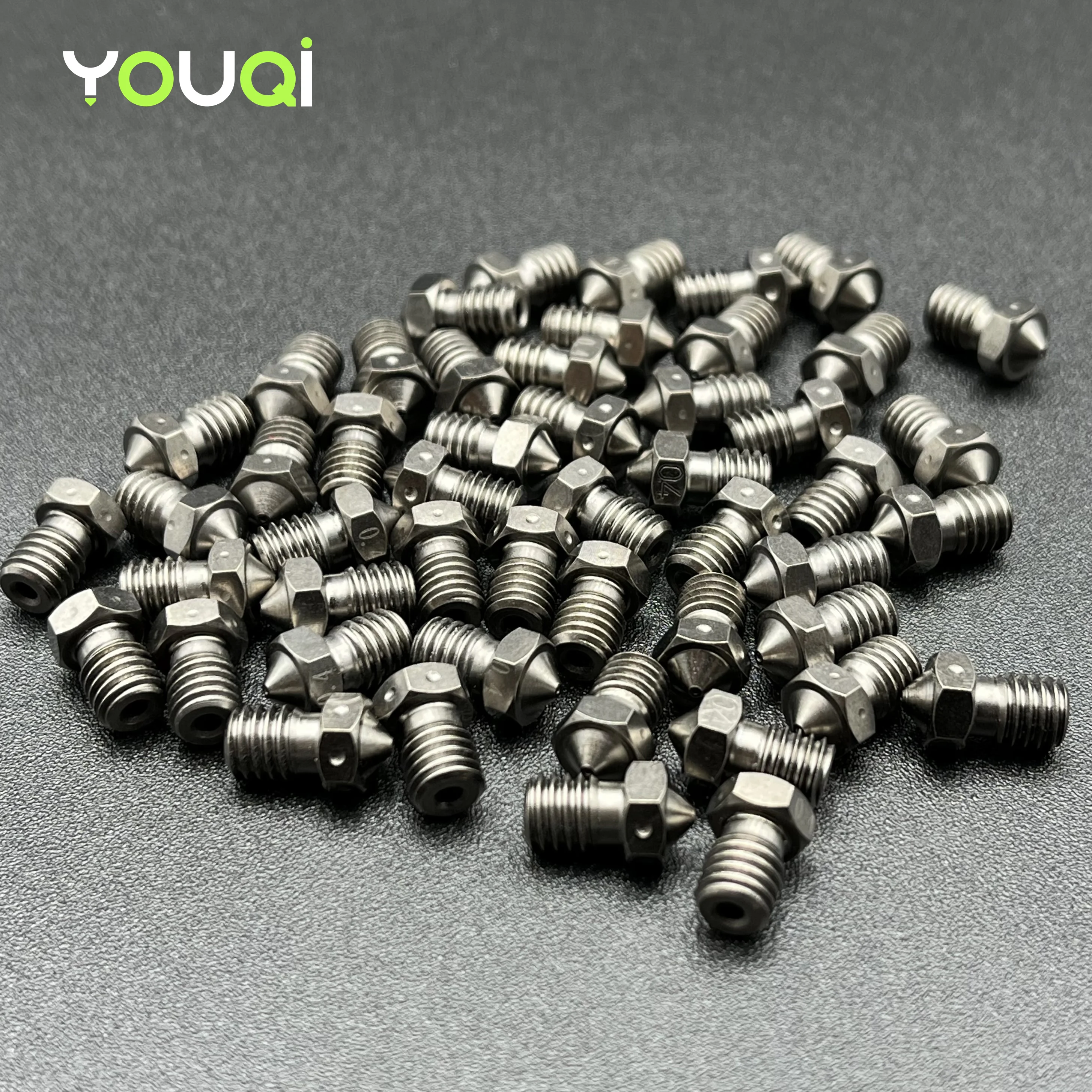 YouQi 3D Printer Nozzle MK8 Nozzles Brass Nozzles for 1.75mm Filament