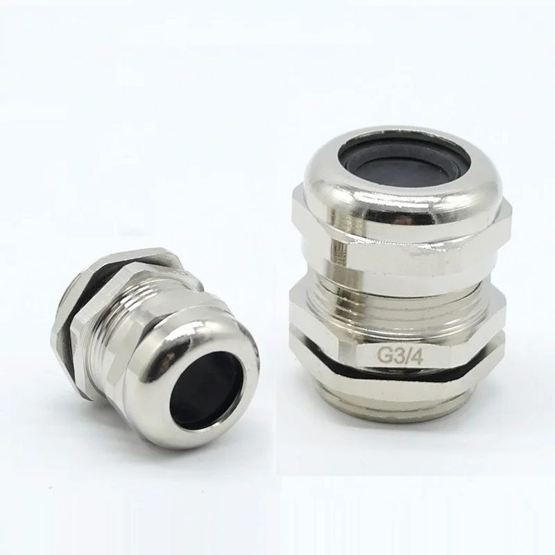 China Supplier Metallic Color High Quality Ip68-10 Cable Entry Glands Dustproof Waterproof Brass Cable Gland