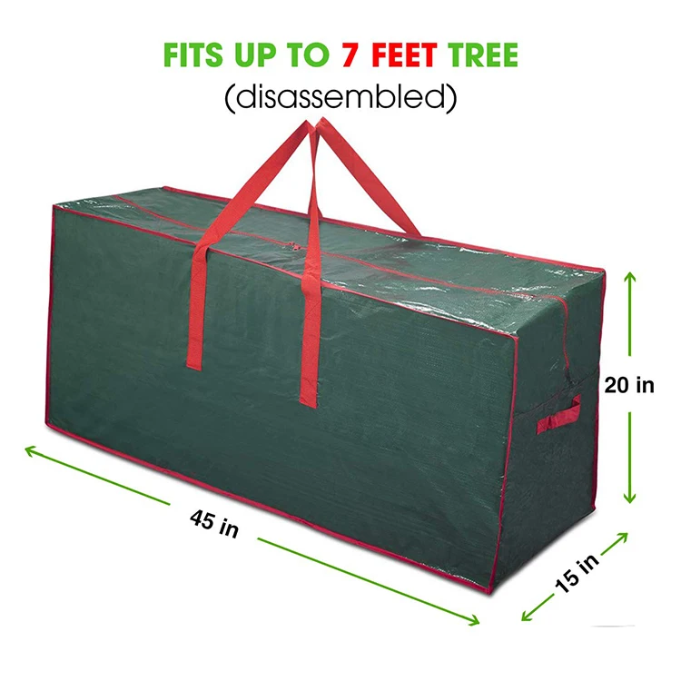 Waterproof Large Polyester Christmas Tree Shopping Bags Storage Bag