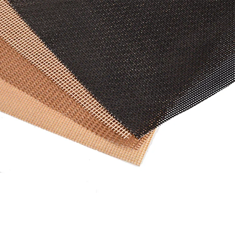 Plain Woven Ptfe Coated Fiberglass Mesh Conveyor Belt For Drying Ovens