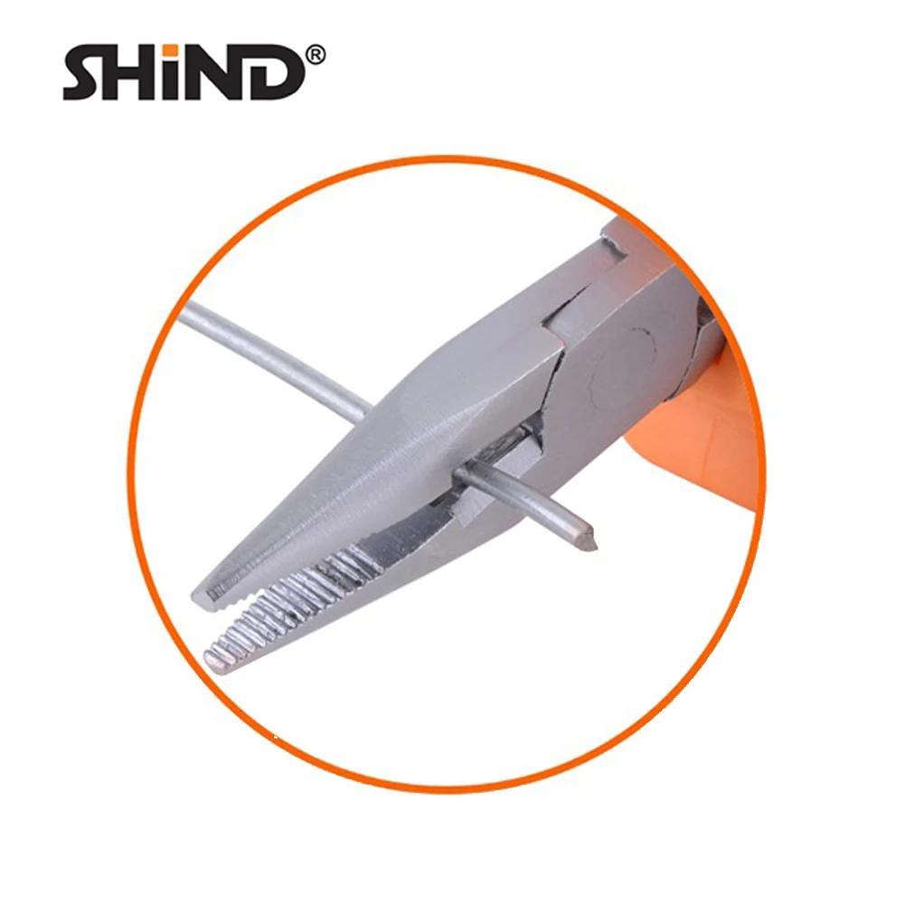 SHIND 94001 Hot Sale Multitool Pliers Multifunctional Tools 4.5' 115mm Chrome-vanadium Steel Long Nose Pliers