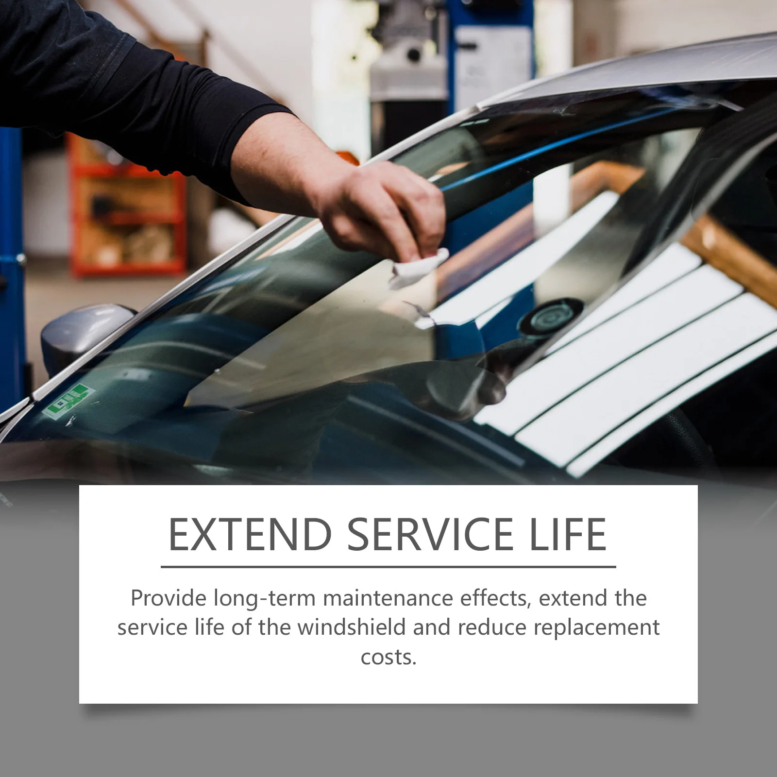 High quality Rayhong car front and rear glass crack prevention and scratch repair clear vision windshield repair adhesive kit