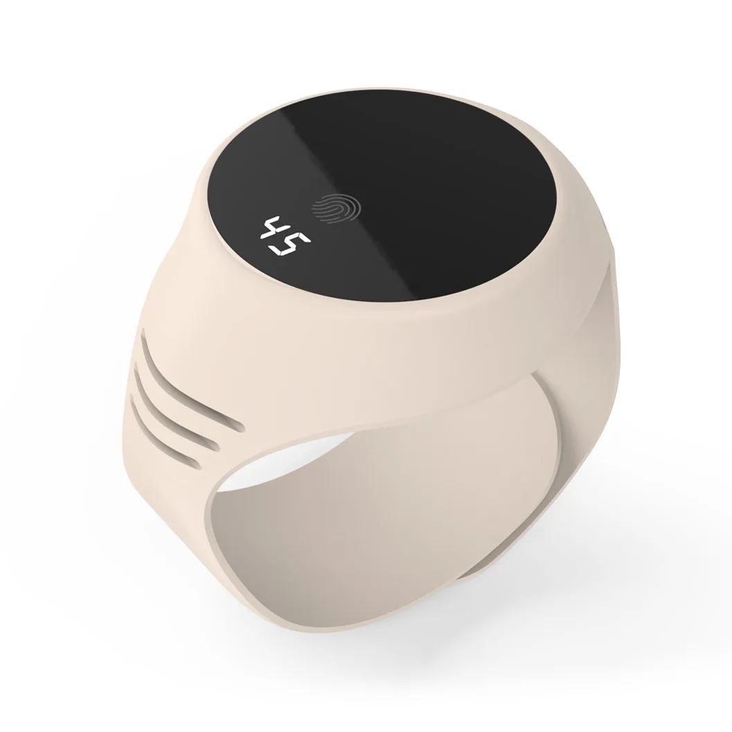 Customized Logo Portable Temperature Control USB Rechargeable Type C Mini Electric Heated Hand Warmer With Magnetic Sticker