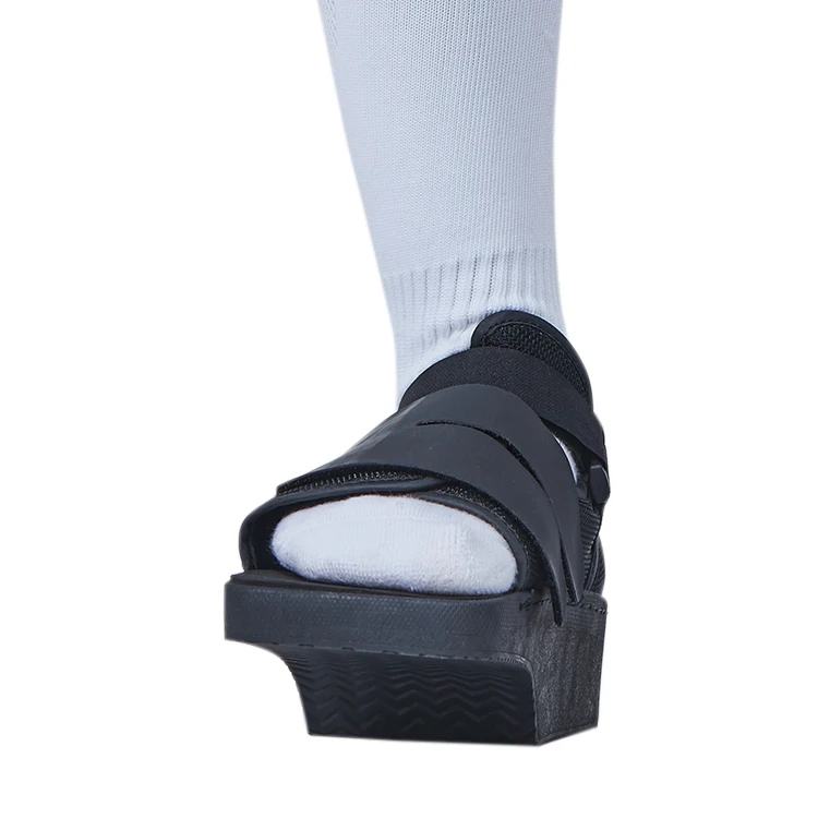 Square Toe Walking Shoe Fractured Foot Post Op Shoes Surgical Healing Shoes  for Broken Toe Foot Fracture