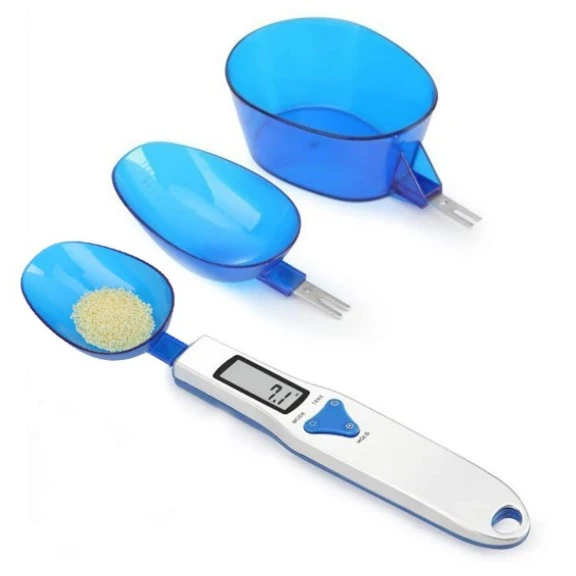 Removable Spoon Kitchen Scale Digital Mini Coffee Scale Electronic Measuring Scale
