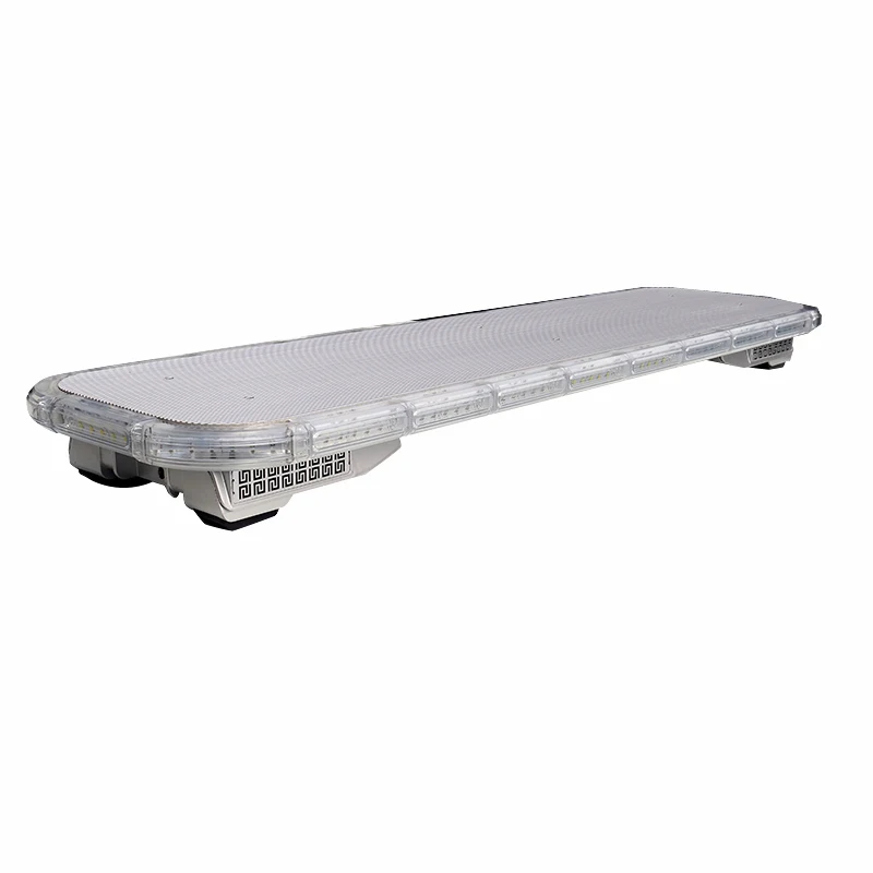 Senken Low profile Built-in Siren Traffic Warning LED Lightbar with Bracket