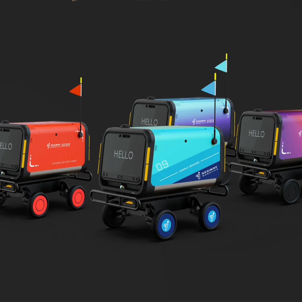 High-end smart remote control self driving waiter auto serving restaurant food delivery robot