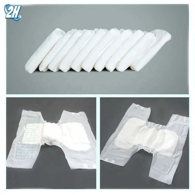 PE film disposable tena adult diapers for elderly ce large size