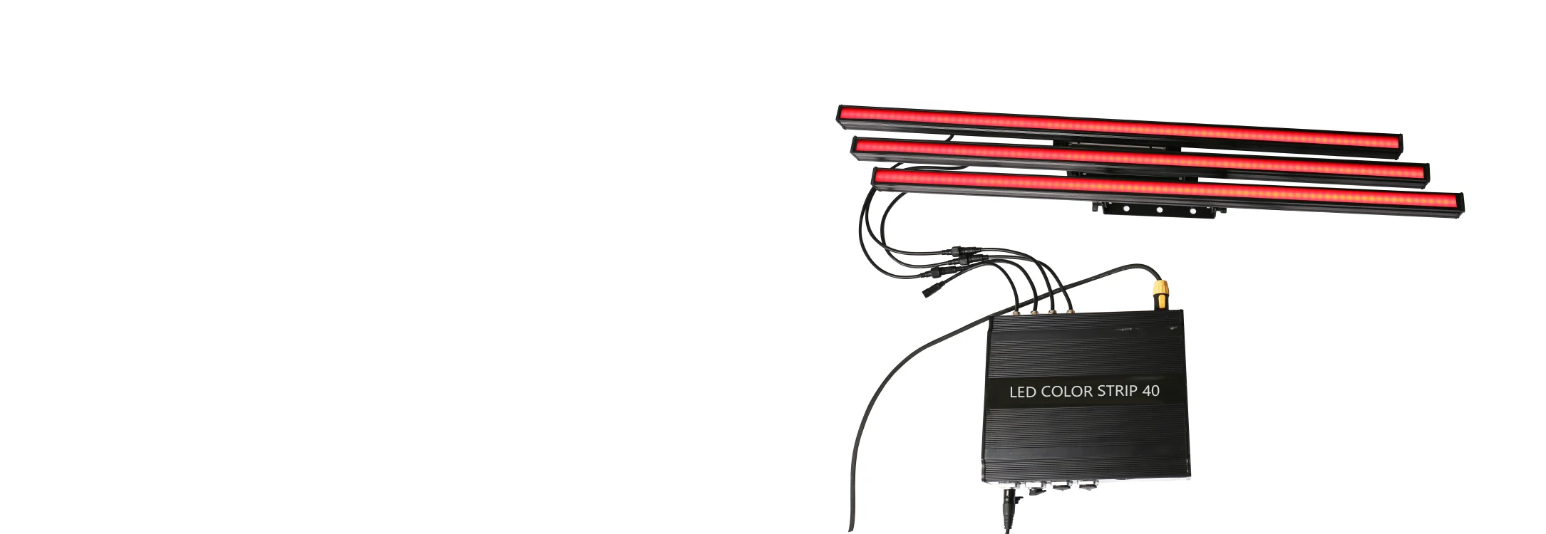 DMX Control LED Color Strip 40/80 RGB SMD Pixel Control LED Wall Washer Stage Light Bar