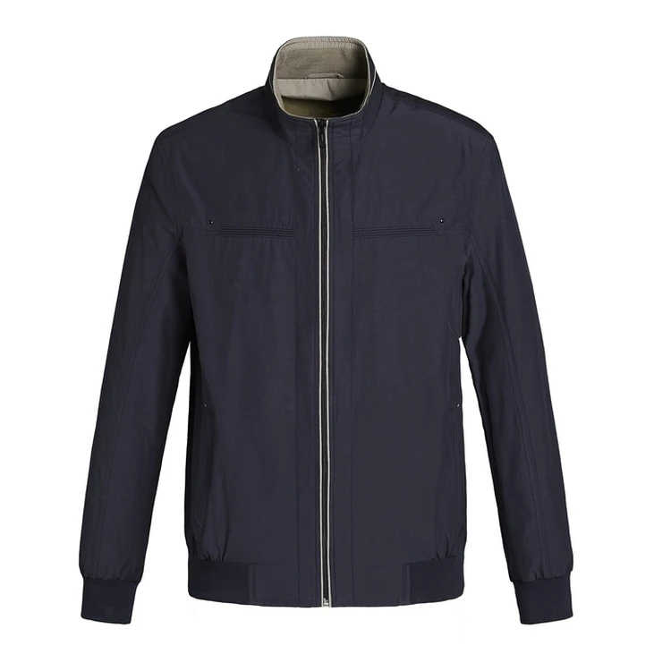 
wholesale fashion style Black Bomber Jacket plain black mens Spring jackets custom mens jackets 