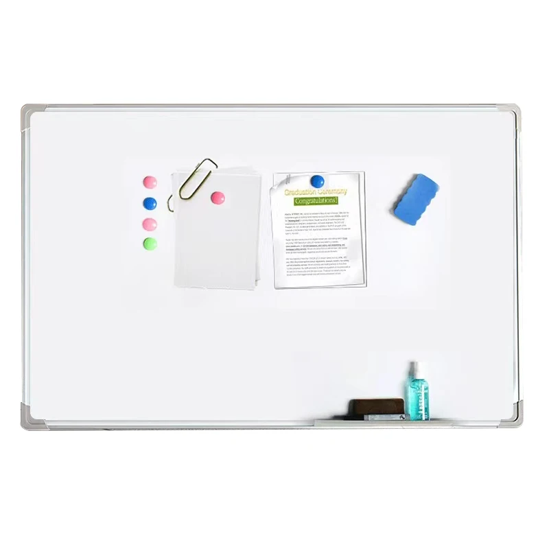 acrylic planner white board with marker and duster matte vinil whiteboard matte