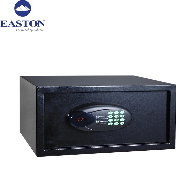 High-end china modern hotel metal security money lockable digital storage lock key safes boxes