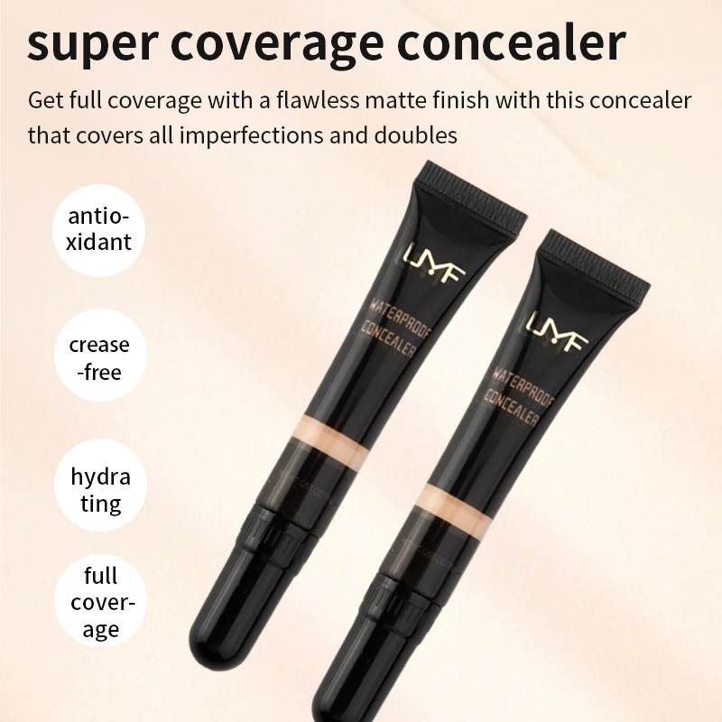 New custom concealer liquid oem makeup manufacturers waterproof long-lasting moisturizing concealer private label