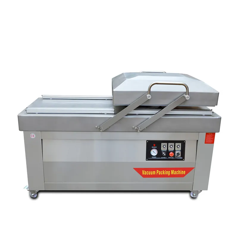 sausage and tea double flat chamber vacuum packing machine/vacuum chamber/vacuum sealer machine