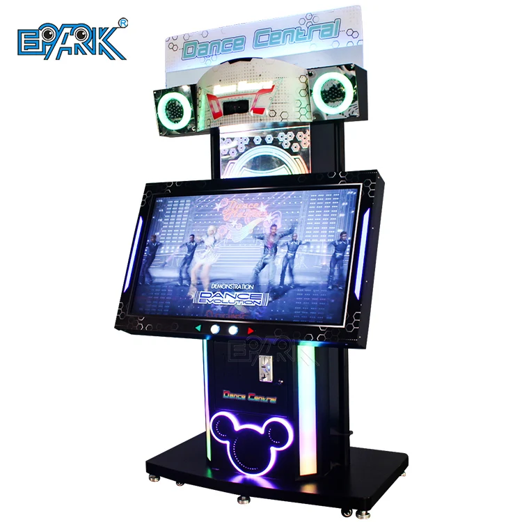 Amusements Park Equipment Crazy Dance Game Coin Operated Dance Video Game