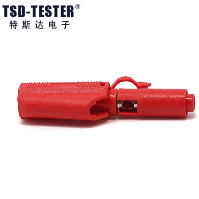 Безопасный Банановый штекер 4 мм с усадочной трубкой