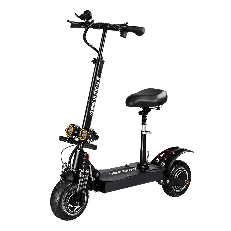 2021 Boyueda Beast Electric Scooter 3200 Watt Dual Motors Upgraded Version Standing Adult Foldable Electric Scooter with Seat