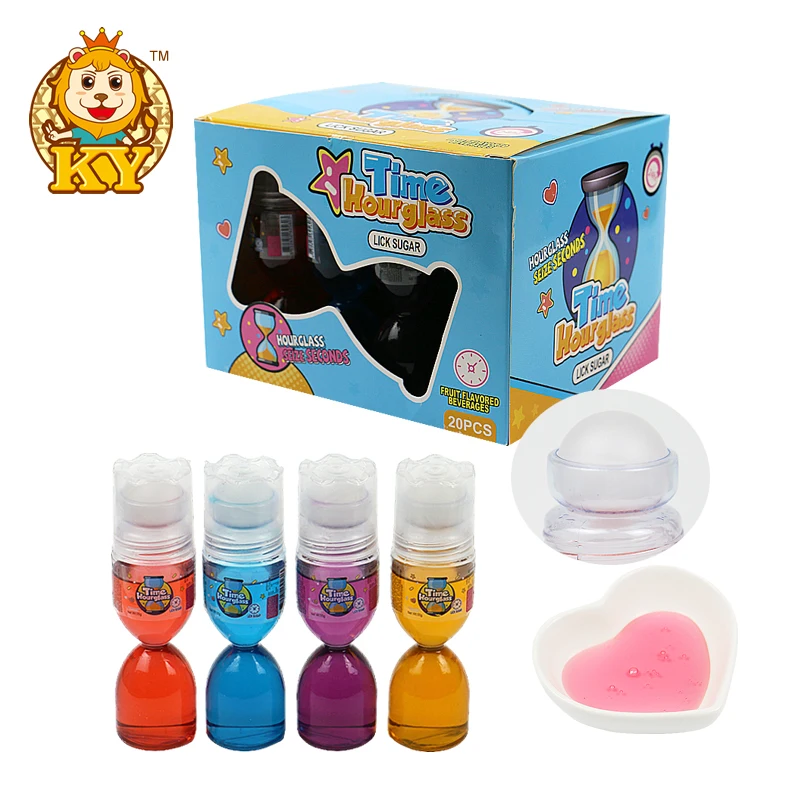 Wholesale Oem Hourglass Roller Sweet Fruit Flavor Jam Liquid Candy
