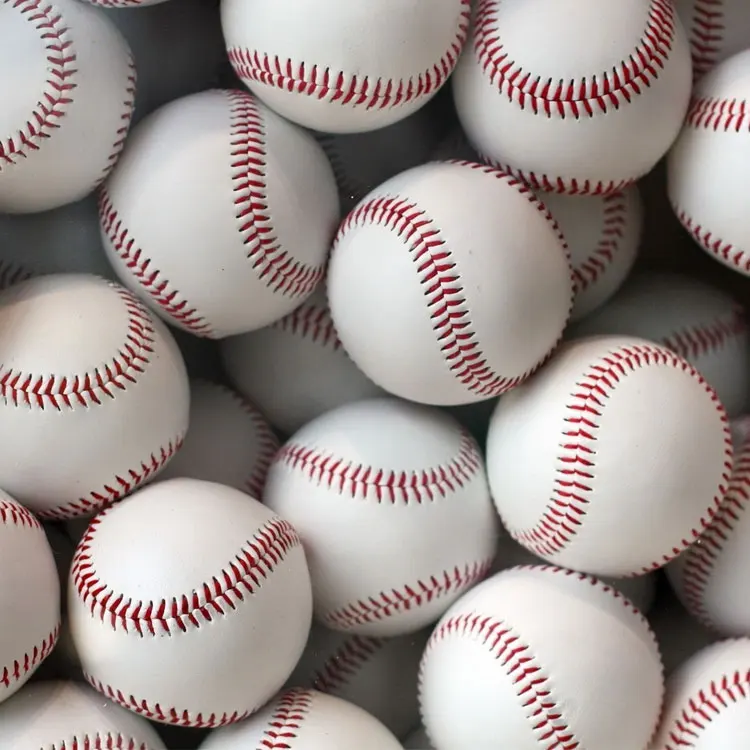 Custom Logo High Quality Standard Practice Game-specific Cowhide Baseball Ball