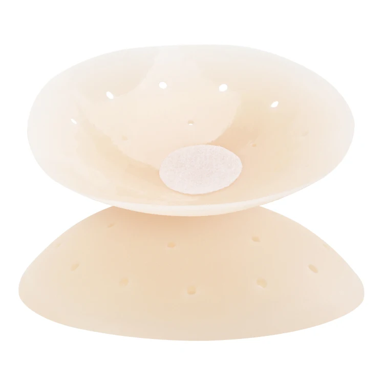 Breathable Invisible Silicone Nipple Cover Reusable Adhesive Seamless Solid Nipple Pasties Cover