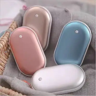 Best selling products 2022 mini power bank mobile charger innovation portable charging hot pack electric 5V/5000mAh hand warmer