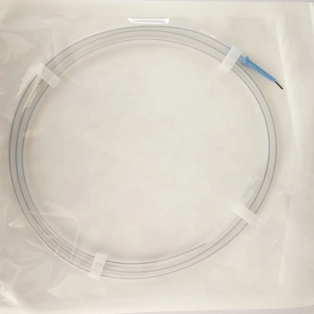 disposable medical urological hydrophilic guide wire with straight tip guidewires