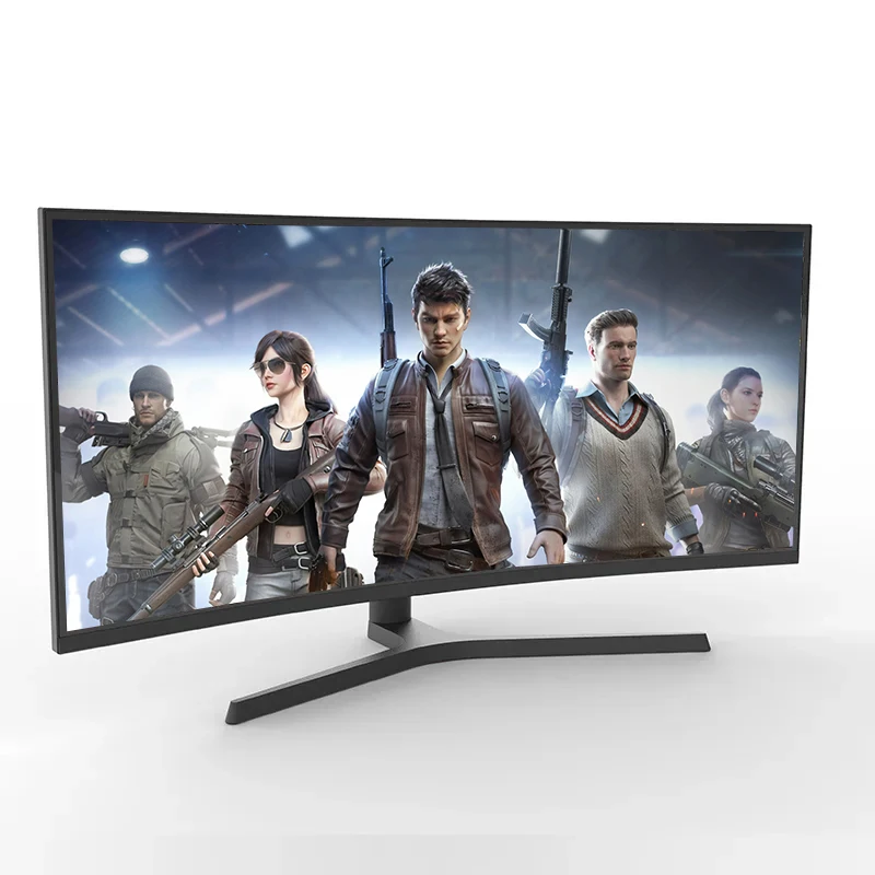 High-quality Wide Screen 240hz Monitor 24 Inch 2k 27 Gaming 144hz 4k 32 Curve 75hz For Business And Gamer Curvo Gaming Monitor