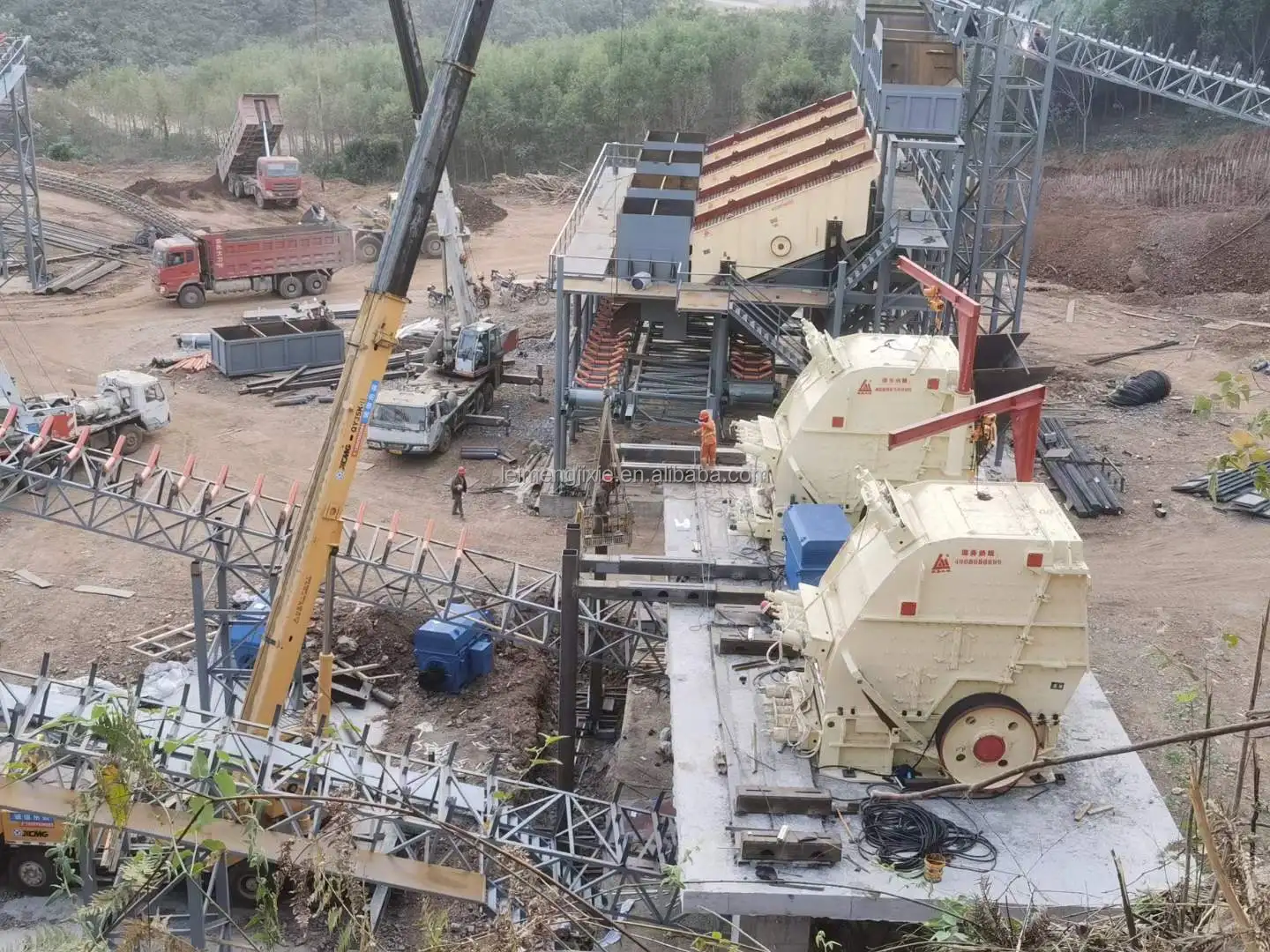 Wholesale Horizontal Shaft Impact Crusher  Primary Secondary Crushing Machine Used in Mining For Sale