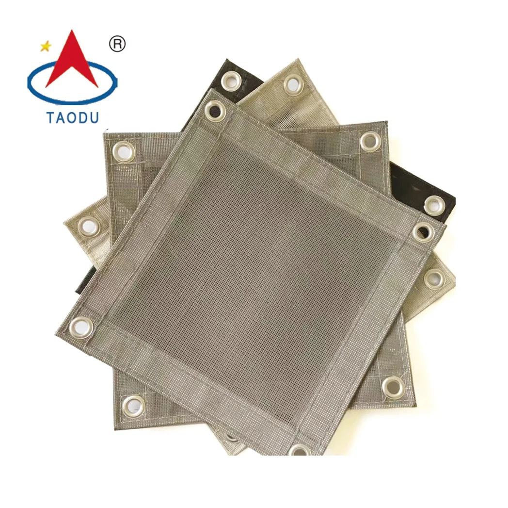 Защитная сетка для строительных лесов из ПВХ