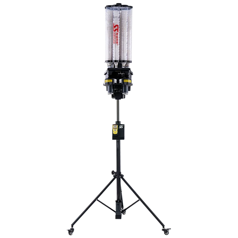 Intelligent Badminton Automatic Service Machine Professional Training Machine with Battery Badminton Machine