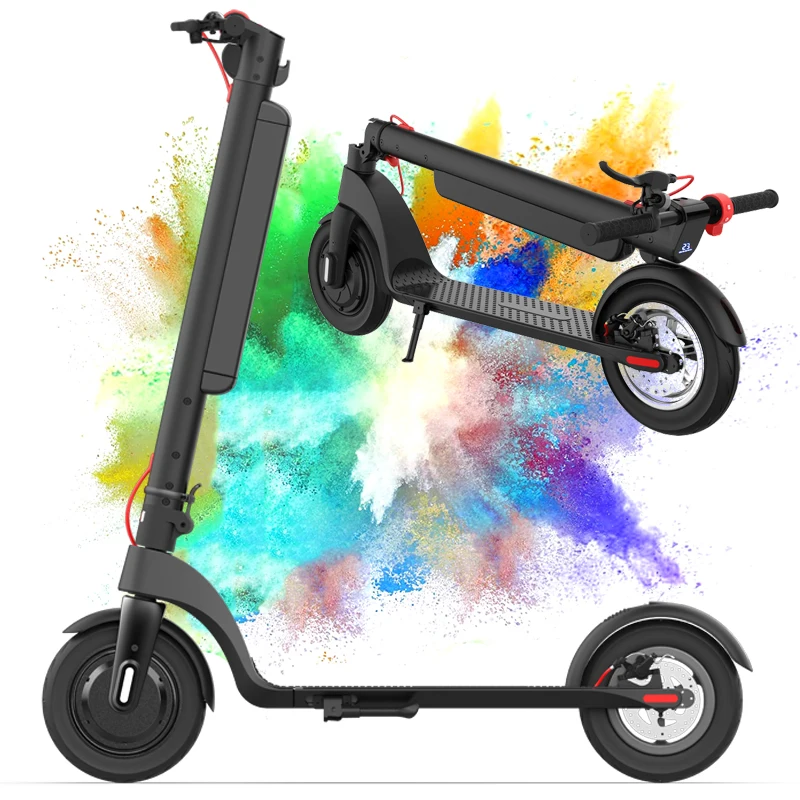 Cheap X8 Two wheels HX foldable best smart 500 Watt Powerful Scuter classic electric step scooter with seat optional for adults