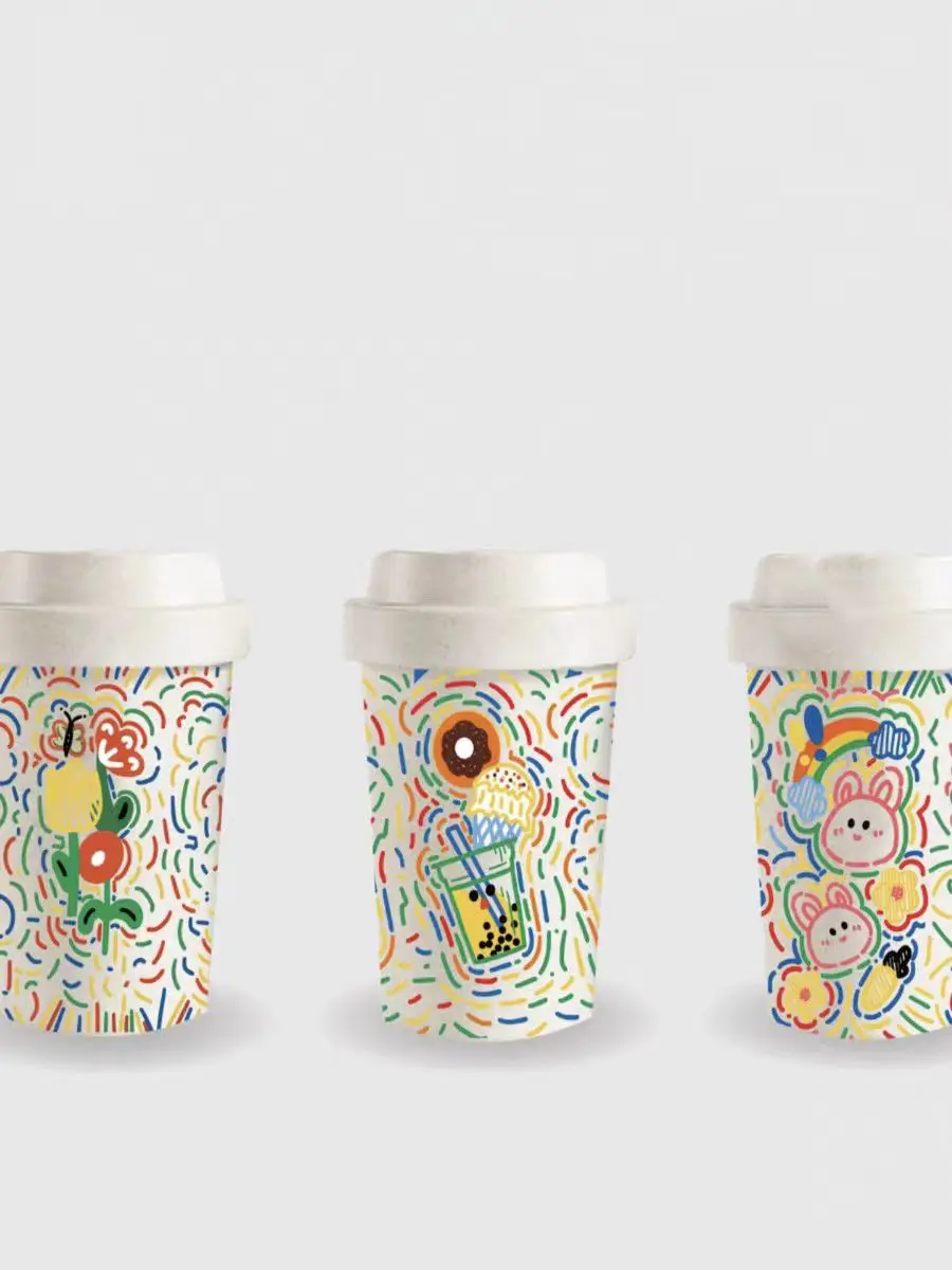 PTPACK Wholesale Logo  factory price disposable Foam Cup coffee Cups foam paper cup