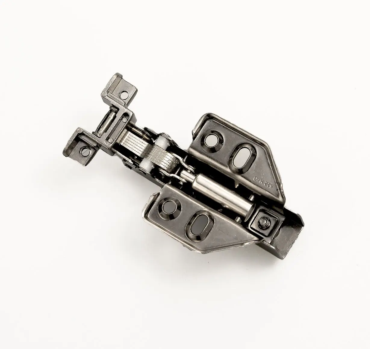 YOUDO Furniture Hardware Gun Black Aluminum Frame Hydraulic Hinge Cabinet Hinges Soft Close Concealed  Hydraulic Hinges
