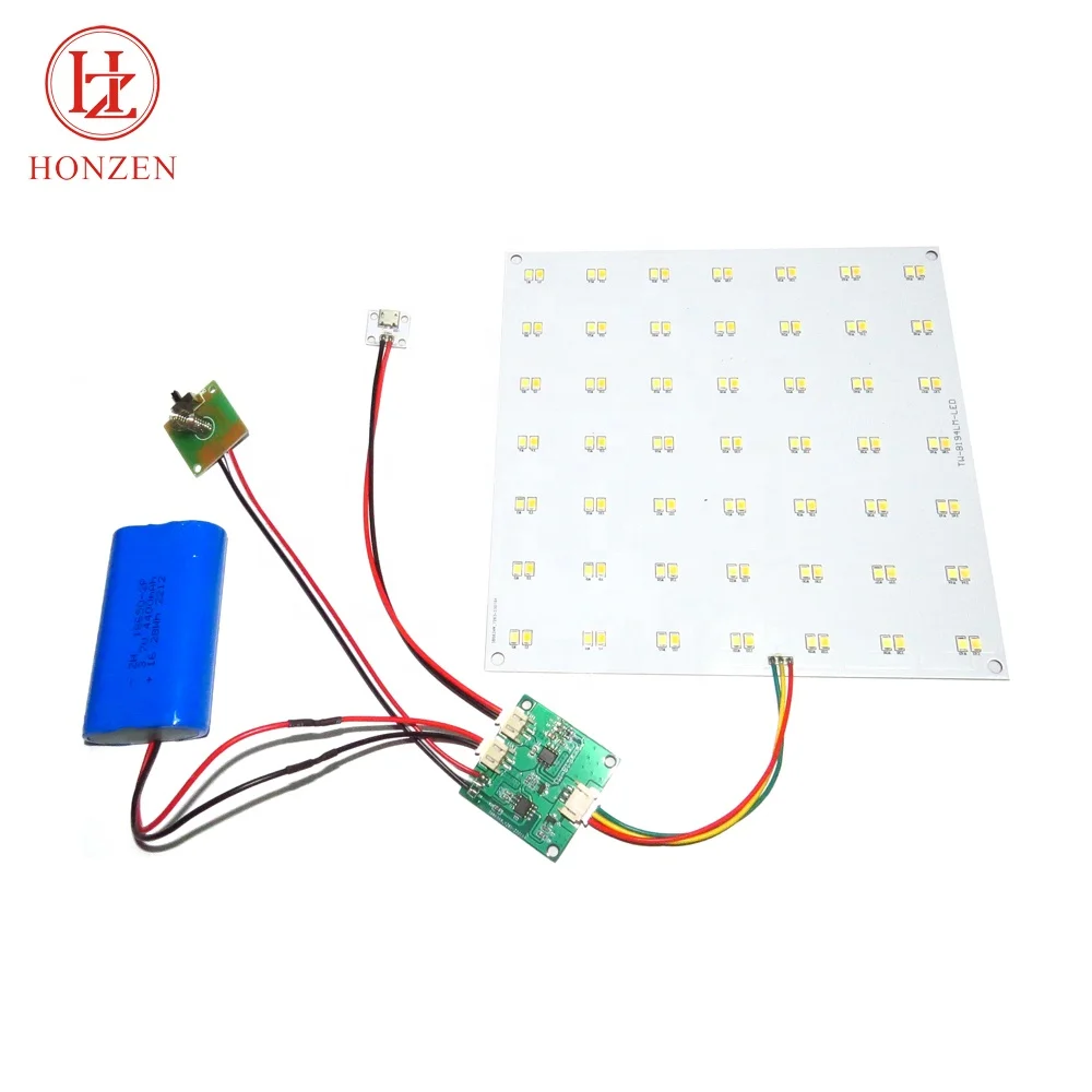 Hot sell 16w table lamp module with touch sensor usb rechargeable multi-function 2835 led pcba module for desk light
