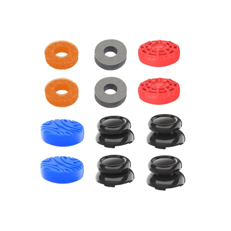 Thumb Grips Kit For PS5 Controller Thumbstick Cover For PS5 Gamepad Joystick Extenders For PS5 Joypad