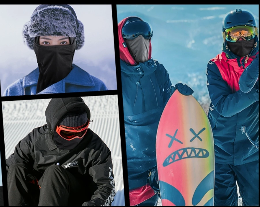 Cheap Custom Ski Mask for Men Women, Designer Balaclava Face Mask, fuzzy winter ski mask UV Protector for Motorcycle Snowboard